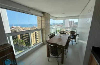 Apartamento com 3 quartos à venda na Rua Dona Vitória Yunes Stefano, Enseada, Guarujá
