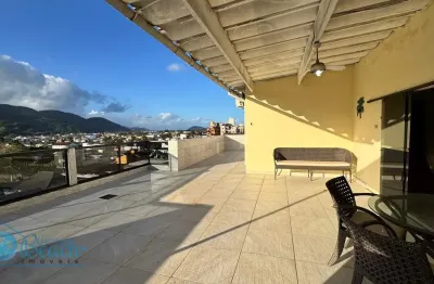 Cobertura penthouse na enseada – amplo terraço com vista panorâmica!