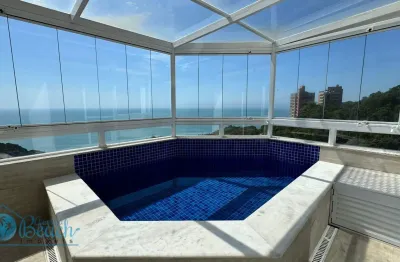 Apartamento a venda no pernambuco, com vista total para o mar