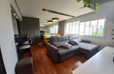 Apartamento padrão 3 dormitórios suíte mobiliado gabinete churrasqueira garagem