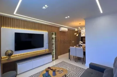Apartamento alto padrão novo 2 suítes mobiliado e decorado com garagem