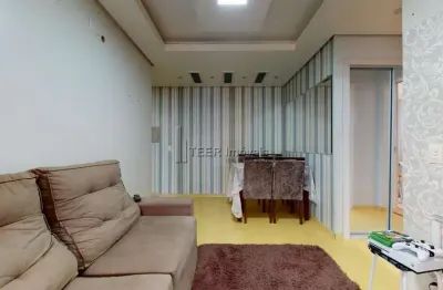 Apartamento padrão 1 dormitório com garagem semi mobiliado