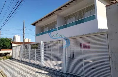 Casa de condomínio 2 quartos, caiçara, praia grande