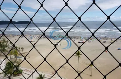 Apartamento com 2 dorms, guilhermina, praia grande - r$ 485 mil, cod: 5244