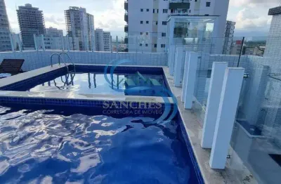 Apartamento com 1 dorm, guilhermina, praia grande - r$ 385 mil, cod: 5659
