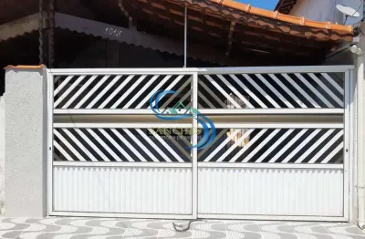Casa com 2 quartos, balneário maracanã, praia grande