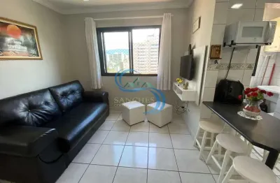 Apartamento com 1 quarto, vila caiçara, praia grande - r$ 280 mil, cod: 7164