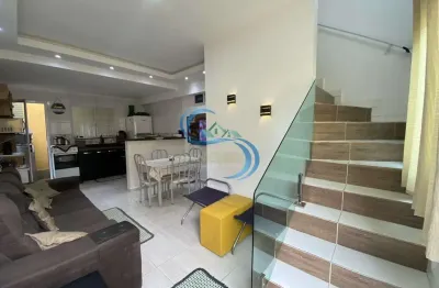 Casa de condomínio com 2 quartos, balneário maracanã, praia grande - r$ 300 mil, cod: 7225