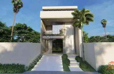 Magnífica casa triplex no condomínio vale das palmeiras - campo grande. aceita financiamento! use seu fgts como entrada!