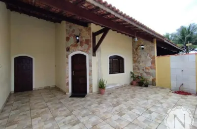 Casa à venda com 2 quartos no bairro nova itanhaém (praia)