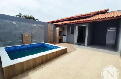 Casa à venda com 3 quartos no bairro nova itanhaém (interior)