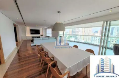Apartamento com 4 dormitórios à venda, 388 m² por r$ 9.600.000,00 - moema - são paulo/sp