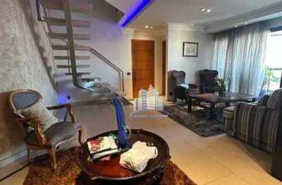 Apartamento  cobertura duplex com 4 dormitórios à venda, 300 m² por r$ 2.785.000 - moema - são paulo/sp