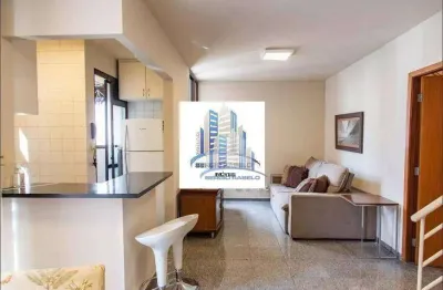 Apartamento duplex com 2 dormitórios à venda, 70 m² por r$ 1.098.000,00 - moema - são paulo/sp