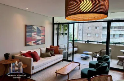 Apartamento com 4 dormitórios à venda, 125 m² por r$ 2.580.000 - indianópolis - são paulo/sp