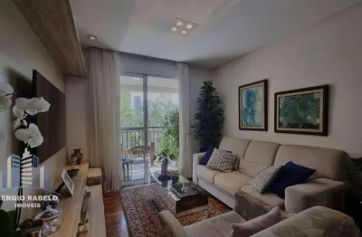 Apartamento com 3 dormitórios à venda, 102 m² por r$ 1.450.000 - campo belo - são paulo/sp
