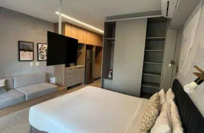 Studio com 1 dormitório à venda, 25 m² por r$ 530.000 - indianópolis - são paulo/sp