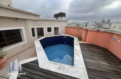 Cobertura com 4 dormitórios à venda, 280 m² por r$ 3.600.000,00 - moema - são paulo/sp