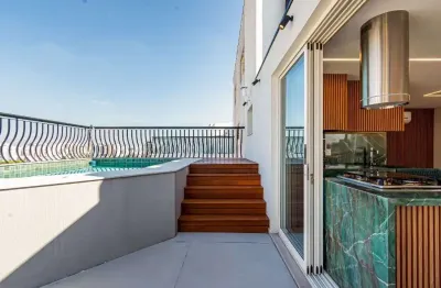 Cobertura com 3 dormitórios à venda, 200 m² por r$ 4.500.000,00 - moema - são paulo/sp