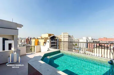 Cobertura com 3 dormitórios à venda, 200 m² por r$ 4.500.000,00 - moema - são paulo/sp