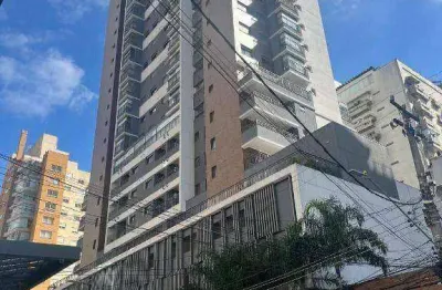Studio com 1 dormitório para alugar, 29 m² por r$ 3.560,85/mês - moema - são paulo/sp