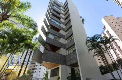 Apartamento com 4 dormitórios à venda, 244 m² por r$ 2.280.000,00 - moema - são paulo/sp