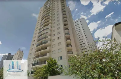 Apartamento com 3 dormitórios para alugar, 105 m² por R$ 8.679,48/mês - Moema - São Paulo/SP