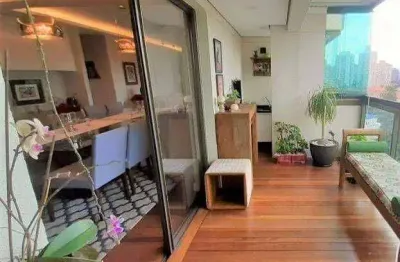 Apartamento com 3 dormitórios à venda, 147 m² por r$ 2.100.000,00 - campo belo - são paulo/sp