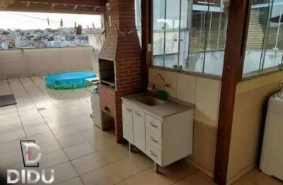Cobertura tipo sem condomínio com 102 m²  na vila tibiriçá, este imóvel é simplesmente incrível e está pronto para te receber!