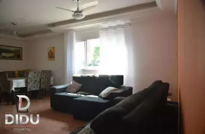 Apartamento à venda em santo andré, campestre, com 3 quartos, 108m²