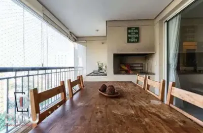 Apartamento à venda na vila clementino, com 3 quartos, sendo 2 suítes e 2 vagas, 130m², sacada com churrasqueira a carvão. andar alto.
