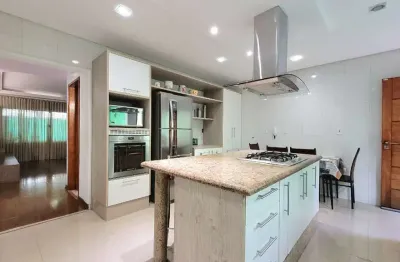 Sobrado para venda em vila marina com 3 quartos, sendo 3 suítes , 160m²