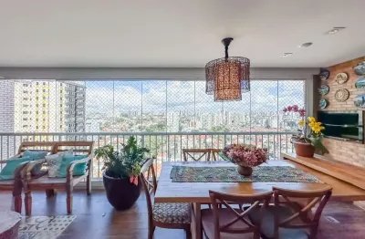 Apartamento para venda em Vila Gumercindo com 3 quartos, sendo 3 suítes , 137m²