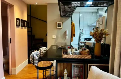 Apartamento tipo para venda em pinheiros com 1 quarto, sendo 1 suíte, 49m²