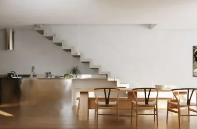 Duplex para venda em jardins com 2 quartos, sendo 2 suítes, 154m²