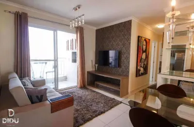Apartamento de 2 dormitórios, sendo 1 suíte, com sacada e churrasqueira, andar super , jardim das vertentes, 2 quartos, 63m² 1 vag. desocupado.