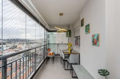 Apartamento tipo para venda em vila anastácio com 2 quartos, sendo 1 suíte, 69m²
