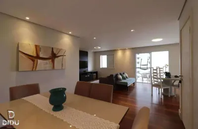 Apartamento à venda com 133 m² no condomínio  espaço jardins  residence park,  em santo andré, campestre, com 3 suítes e 3 vagas.
