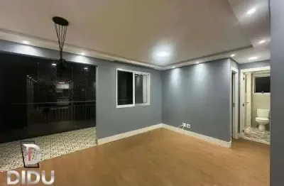 Apartamento à venda, no cond. parque moov, em guarulhos, picanço, com 2 quartos 1 suítes e 2 vagas, 75m² desocopado. linving ampliado.