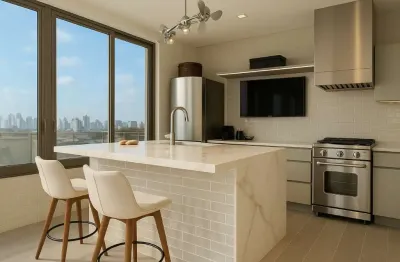 Apartamento tipo para venda em cambuí com 2 quartos, sendo 2 suítes, 148m²