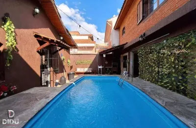 Casa à venda em são paulo, santa teresinha, com 3 quartos, 1 suíte com ar condicionado, 250m², piscina, churraqueira e 4 vagas.