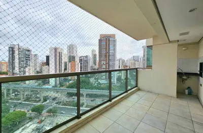 Apartamento para venda em Brooklin com 3 quartos, sendo 3 suítes , 142m²