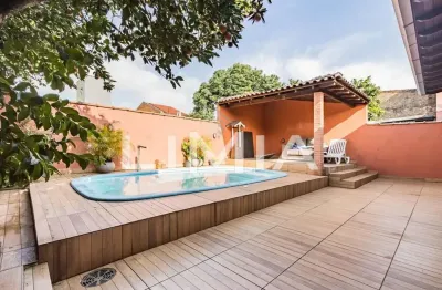 Casa com 3 quartos à venda na rua francisca lechner, 243, parque santa fé, porto alegre, 180 m2 por r$ 480.000