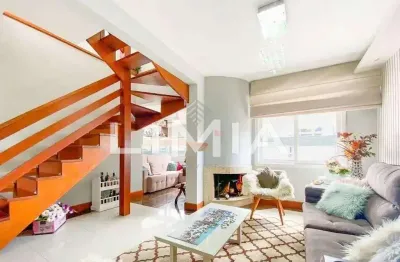 Cobertura com 2 quartos à venda na travessa colônia, 26, jardim lindóia, porto alegre, 176 m2 por r$ 997.000