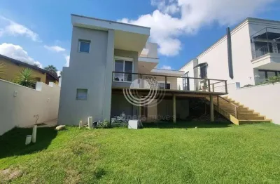 Casa nova à venda no condomínio alphaville campinas: