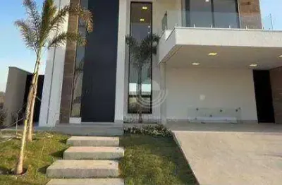 Casa em condomínio de alto padrão com 3 suítes à venda, 225 m² por r$ 2.480.000 - vista campinas - campinas/sp