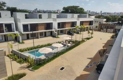 Casa duplex nova e geminada à venda no condomínio lagoa sky house no taquaral em campinas: condomínio composto por 28 casas em um terreno de 5.160m2