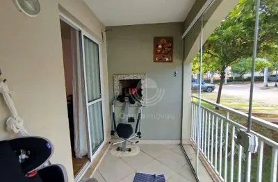 Apartamento com 3 dormitórios (1 suíte) à venda, 76 m² por r$ 595.000 - loteamento center santa genebra - campinas/sp
