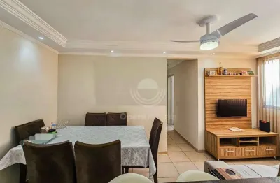 Apartamento com 3 dormitórios (1 suíte) à venda, 66 m² por r$ 270.000 - jardim márcia - campinas/sp