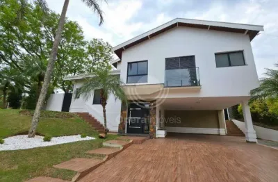 Casa com 5 dormitórios para alugar - alphaville - campinas/sp
